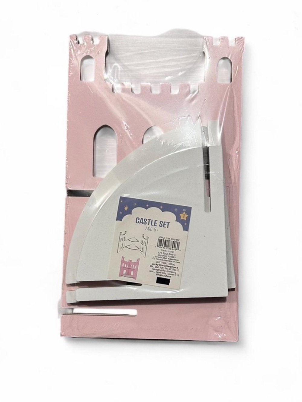 Castle Set - Pink and White